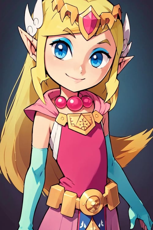 Toon Princess Zelda (The Legend Of Zelda: Wind Waker) [Pony & SD1.5] by Citron Legacy on Tensor.Art