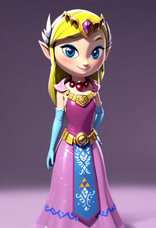 Toon Princess Zelda (The Legend Of Zelda: Wind Waker) [Pony & SD1.5] by Citron Legacy on Tensor.Art