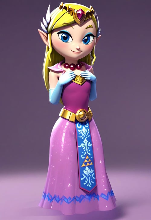 Toon Princess Zelda (The Legend Of Zelda: Wind Waker) [Pony & SD1.5] by Citron Legacy on Tensor.Art