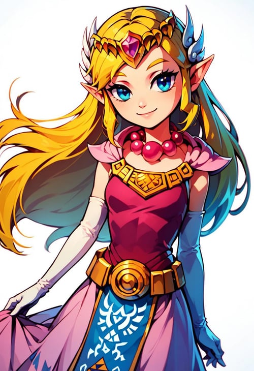 Toon Princess Zelda (The Legend Of Zelda: Wind Waker) [Pony & SD1.5] by Citron Legacy on Tensor.Art