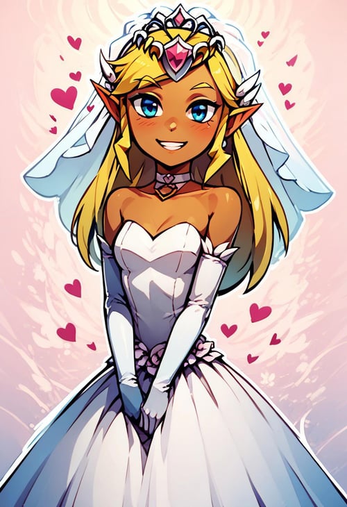 Toon Princess Zelda (The Legend Of Zelda: Wind Waker) [Pony & SD1.5] by Citron Legacy on Tensor.Art