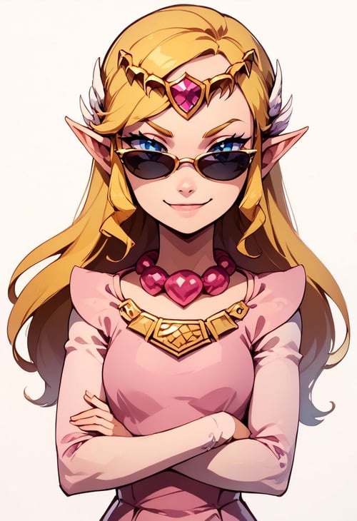 Toon Princess Zelda (The Legend Of Zelda: Wind Waker) [Pony & SD1.5] by Citron Legacy on Tensor.Art