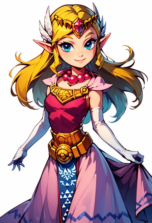 Toon Princess Zelda (The Legend Of Zelda: Wind Waker) [Pony & SD1.5] by Citron Legacy on Tensor.Art