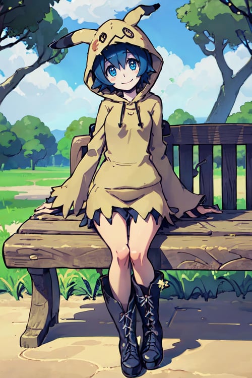 Mimikyu Hoodie: Mimi-Cutie (Pokemon) by Citron Legacy on Tensor.Art
