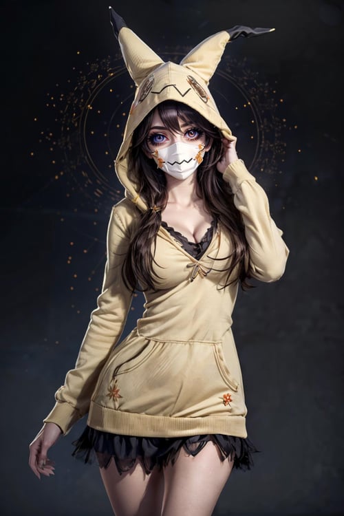 Mimikyu Hoodie: Mimi-Cutie (Pokemon) by Citron Legacy on Tensor.Art