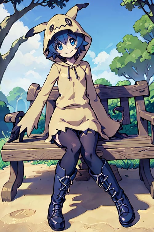 Mimikyu Hoodie: Mimi-Cutie (Pokemon) by Citron Legacy on Tensor.Art