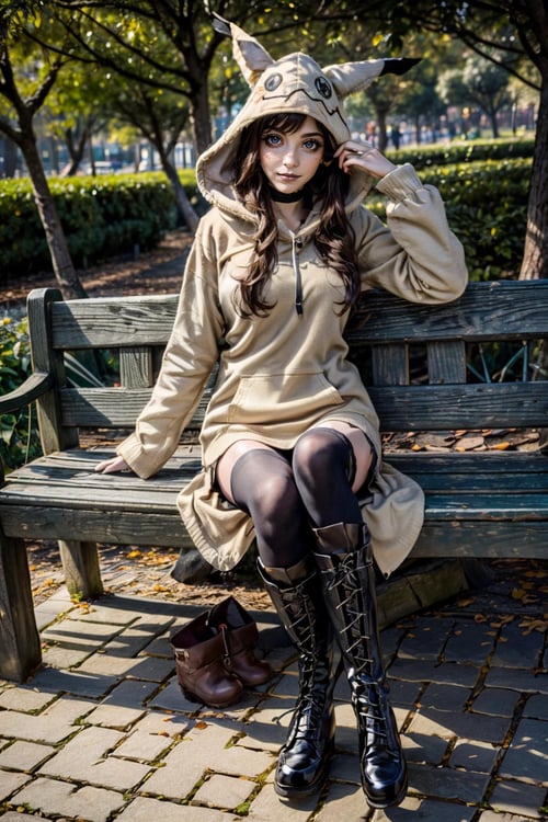 Mimikyu Hoodie: Mimi-Cutie (Pokemon) by Citron Legacy on Tensor.Art