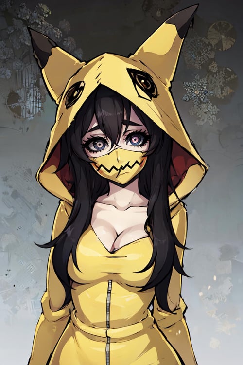 Mimikyu Hoodie: Mimi-Cutie (Pokemon) by Citron Legacy on Tensor.Art