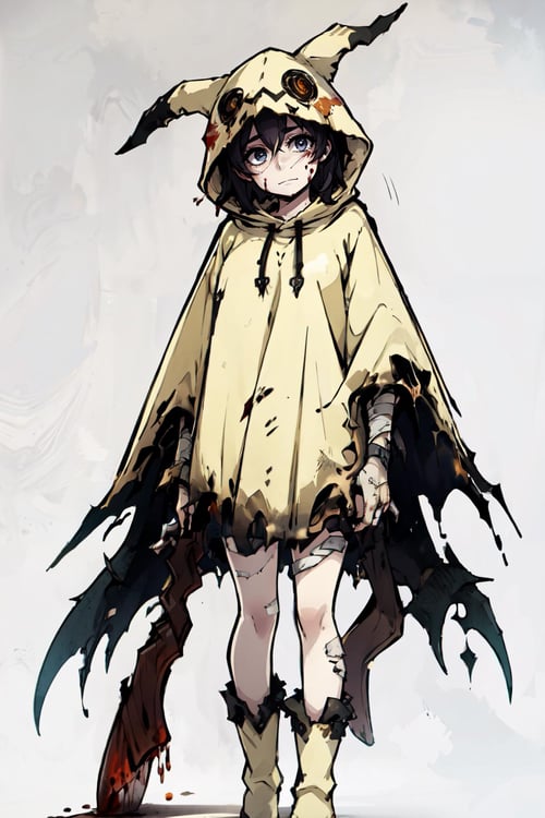 Mimikyu Hoodie: Mimi-Cutie (Pokemon) by Citron Legacy on Tensor.Art