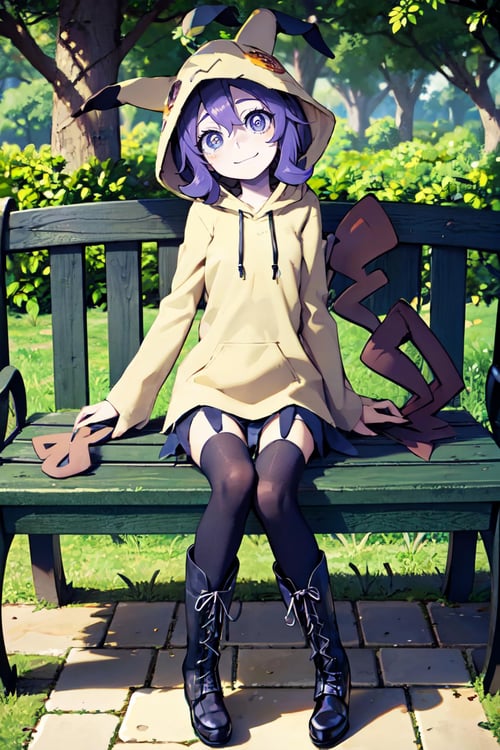 Mimikyu Hoodie: Mimi-Cutie (Pokemon) by Citron Legacy on Tensor.Art