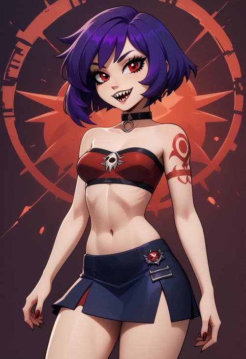 Cultist Chan: Chaos Undivided (Warhammer 40k) [Pony & SD1.5] by Citron Legacy on Tensor.Art