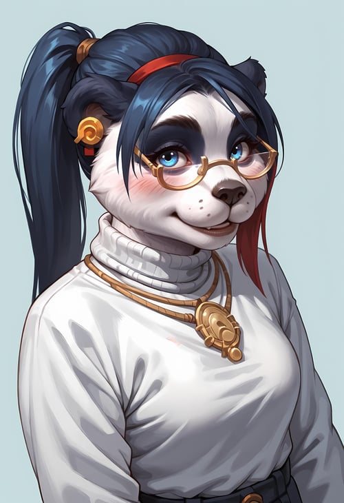 Zakiel, Pandaren Warlock (OC) - World of Warcraft [SDXL Pony] by interfusor on Tensor.Art