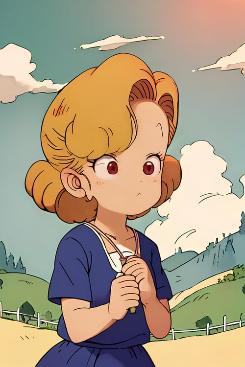 Midori Yamabuki (Young) (Arale) P-XL-W by MatiusL on Tensor.Art