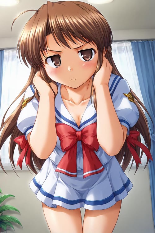 藤枝保奈美（月は東に日は西に）/ Honami Fujieda (tsuki Ha higashi Ni hi Ha Nishini) by azrakuC on Tensor.Art