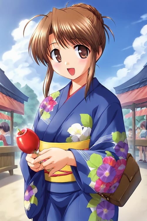 藤枝保奈美（月は東に日は西に）/ Honami Fujieda (tsuki Ha higashi Ni hi Ha Nishini) by azrakuC on Tensor.Art