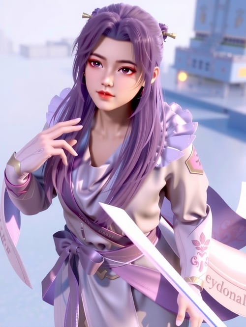 x云霄仙子yunxiao|师兄啊师兄|国漫女神|FLUX by OpenArt on Tensor.Art
