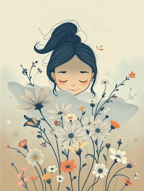 Flowers LineArt - Flux by Diable on Tensor.Art