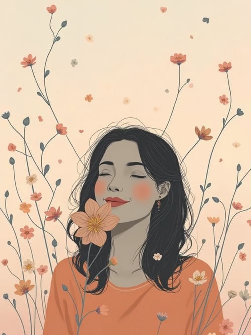 Flowers LineArt - Flux by Diable on Tensor.Art