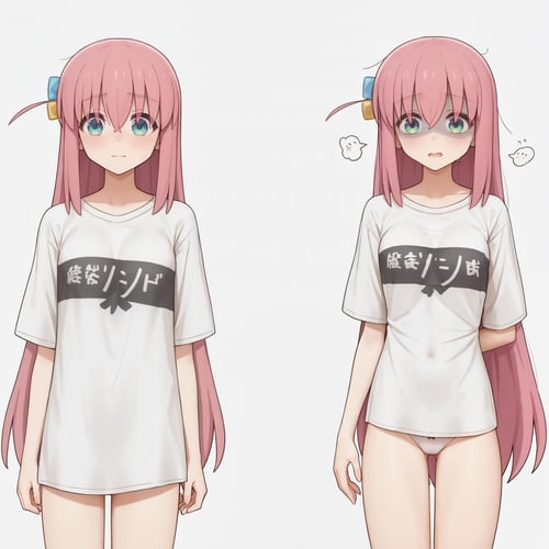 Cinching clothes before and after concept LoRa by DiffusionArchive on Tensor.Art