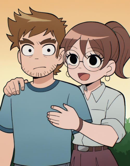 Scott Pilgrim Takes Off Style Pack by FuwaAI on Tensor.Art