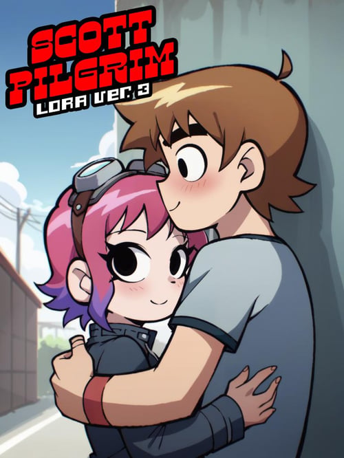 Scott Pilgrim Takes Off Style Pack by FuwaAI on Tensor.Art