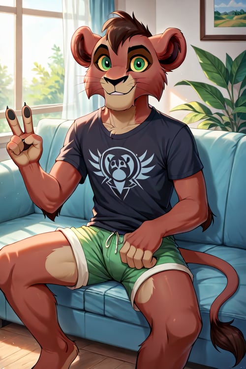 Kovu TLG pony by MrHyena on Tensor.Art