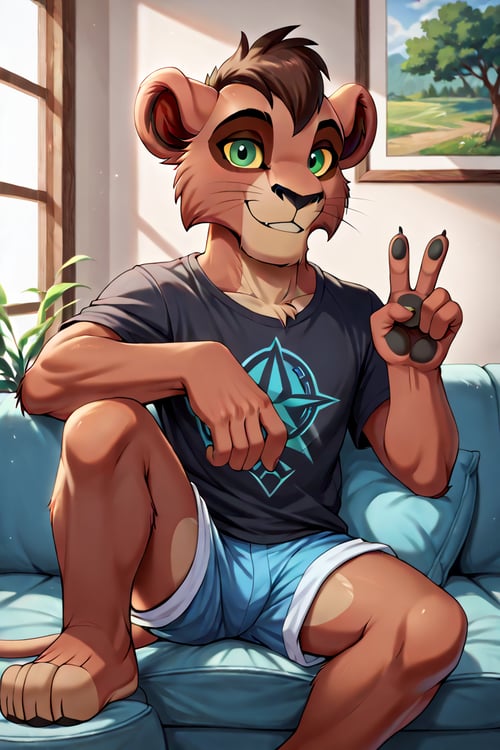 Kovu TLG pony by MrHyena on Tensor.Art