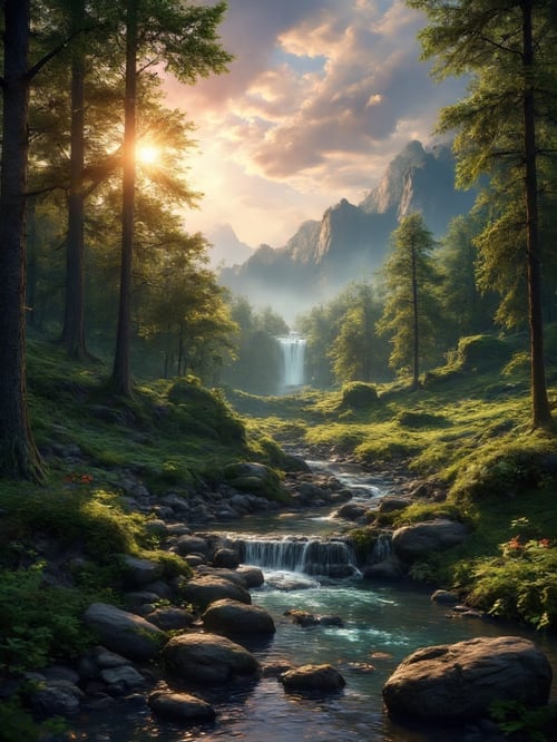 nature by Nerohit33 on Tensor.Art