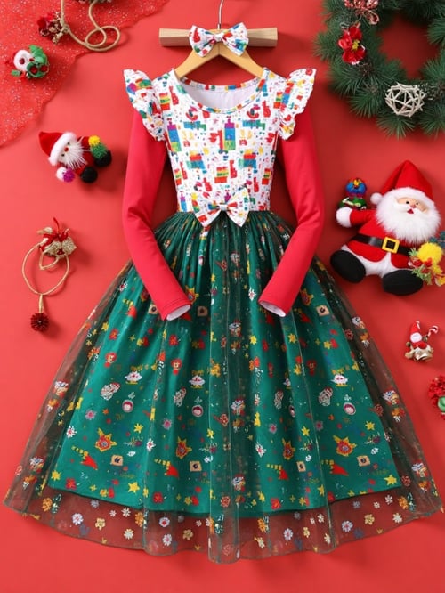Flux | Christmas Dress 3M by 3M AI Gen on Tensor.Art