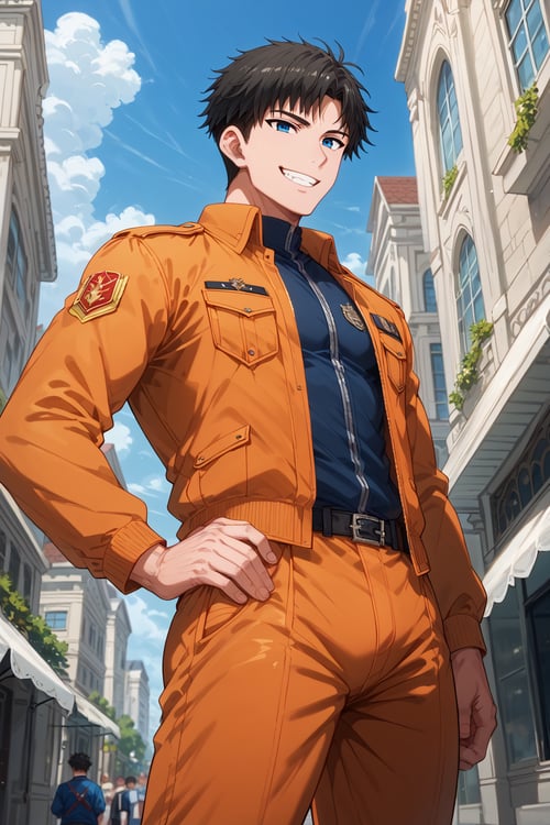 Mizuno Soma - Fire in His Fingertips by Conndy on Tensor.Art