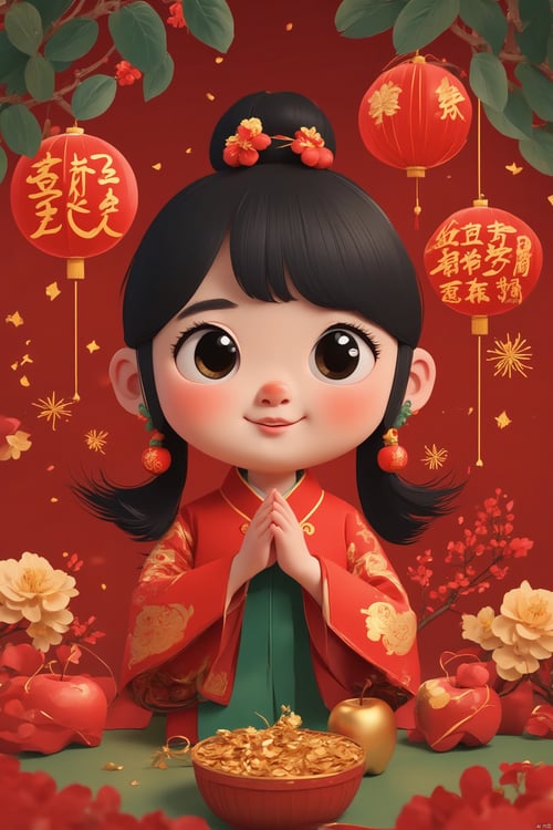 节日快乐 by 姿衫 on Tensor.Art
