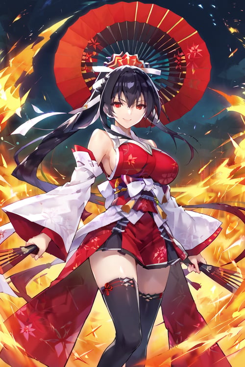 Suzaku Himejima | Slash Dog | High School DxD by Dorman on Tensor.Art