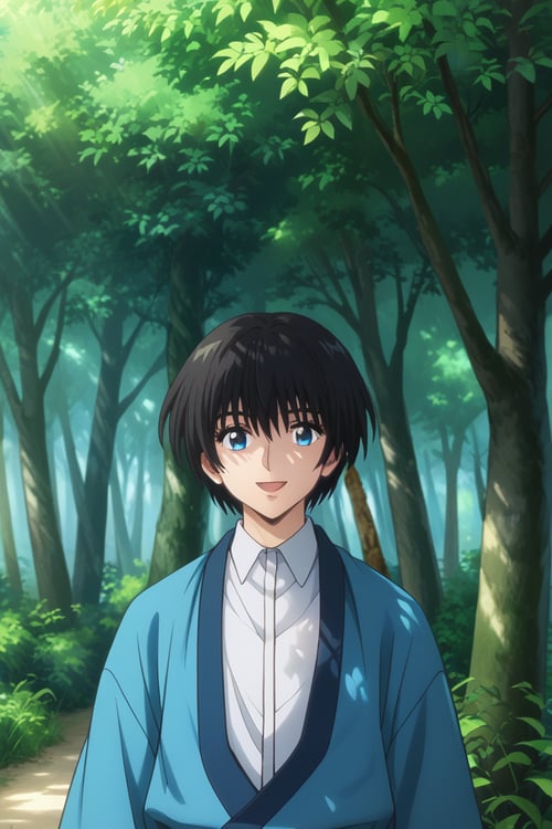 Sojirou Seta (瀬田 宗次郎) - Rurouni Kenshin (るろうに剣心 -明治剣客浪漫譚-) - (Pony) by 25kkai on Tensor.Art