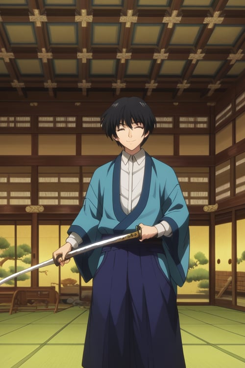 Sojirou Seta (瀬田 宗次郎) - Rurouni Kenshin (るろうに剣心 -明治剣客浪漫譚-) - (Pony) by 25kkai on Tensor.Art