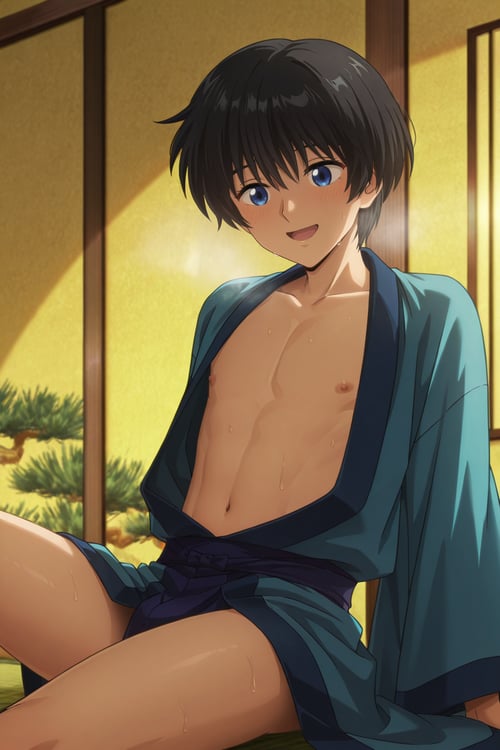 Sojirou Seta (瀬田 宗次郎) - Rurouni Kenshin (るろうに剣心 -明治剣客浪漫譚-) - (Pony) by 25kkai on Tensor.Art