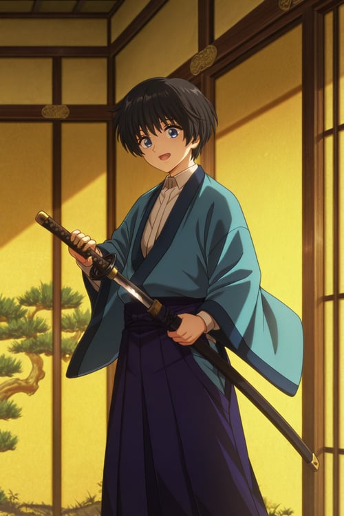 Sojirou Seta (瀬田 宗次郎) - Rurouni Kenshin (るろうに剣心 -明治剣客浪漫譚-) - (Pony) by 25kkai on Tensor.Art