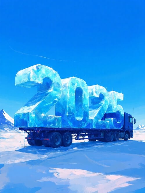 2025冰块字 by 向北 on Tensor.Art
