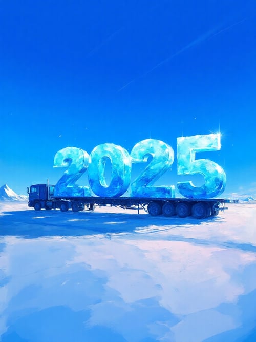 2025冰块字 by 向北 on Tensor.Art