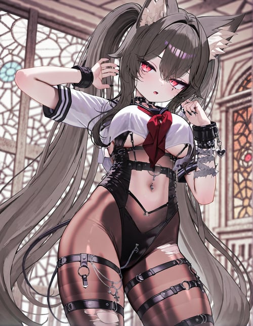 [Dekinai] Kalluu-chan Illustrious XL (5 outfits) | VRC by benkyoudekinai on Tensor.Art