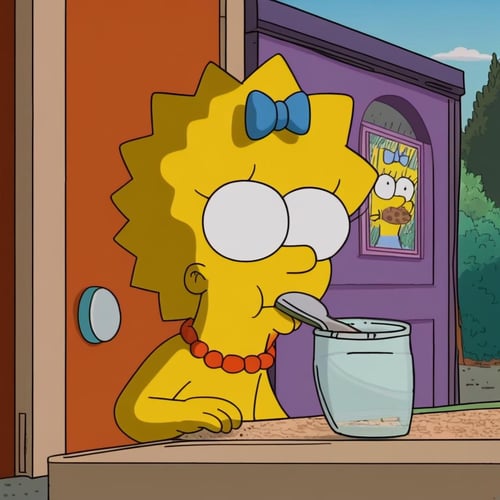Maggie simpson by bloodknight1 on Tensor.Art