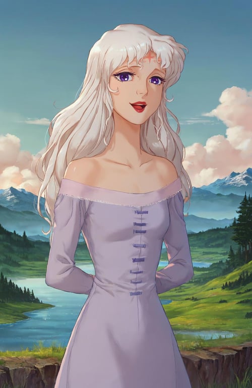 Lady Amalthea | The Last Unicorn by Bial on Tensor.Art