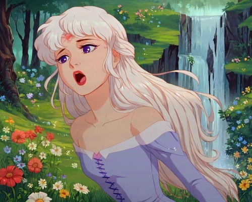 Lady Amalthea | The Last Unicorn by Bial on Tensor.Art