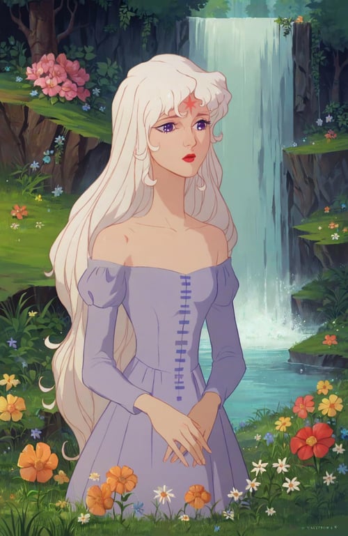 Lady Amalthea | The Last Unicorn by Bial on Tensor.Art