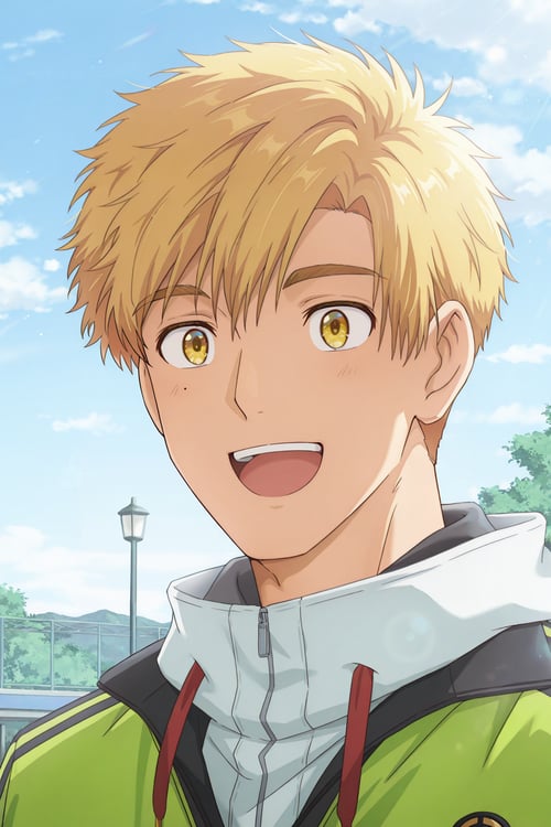 Tsukasa Akeuraji - Medalist by Rexartt on Tensor.Art