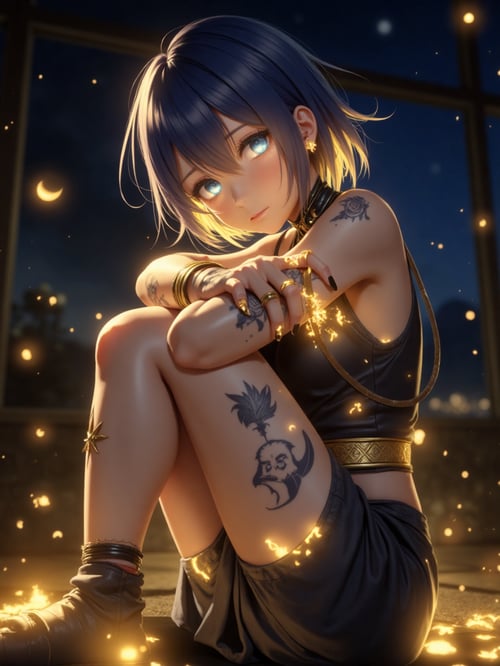 Beautiful fluorescent tattoo-flux1.0 by searn on Tensor.Art