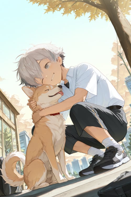 Touma(冬真) - Original Character by Conndy on Tensor.Art
