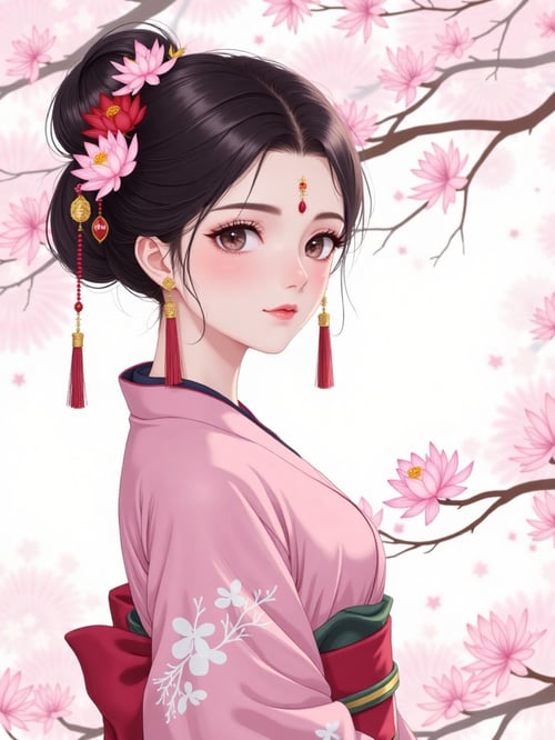 Beautiful Chinese style painting-flux1.0 by searn on Tensor.Art