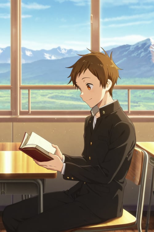 Satoshi fukube Hyouka by Clarion on Tensor.Art