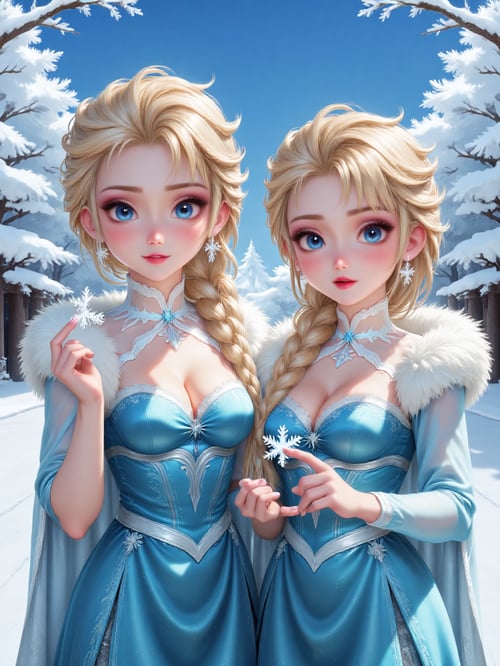 Elsa [Frozen / Disney] by DONGHUA Art on Tensor.Art