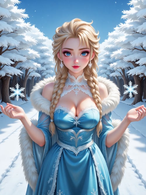 Elsa [Frozen / Disney] by DONGHUA Art on Tensor.Art